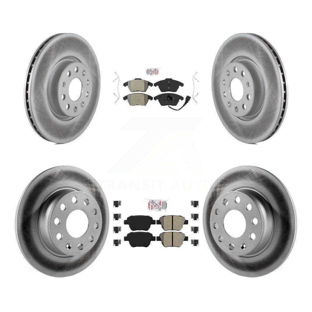 Transit Auto KGA-101987 Disc Brake Kit for 2011-2015 Volkswagen Beetle, Volkswagen GTI - Front and Rear