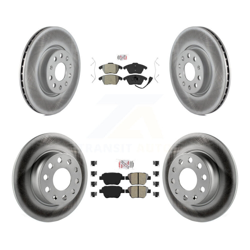 Transit Auto KGA-101987 Disc Brake Kit for 2011-2015 Volkswagen Beetle, Volkswagen GTI - Front and Rear