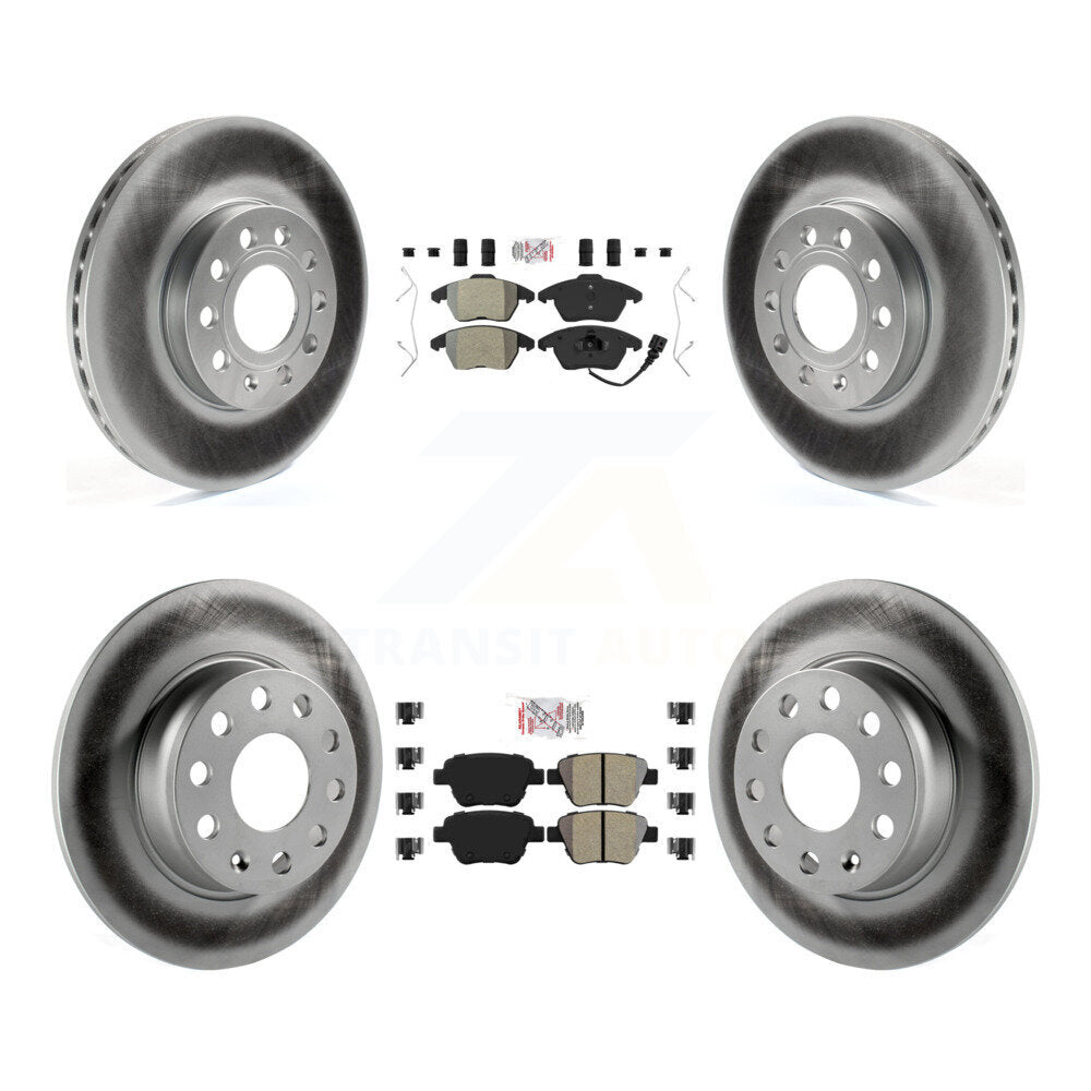 Transit Auto KGA-101988 Disc Brake Kit for 2013-2016 Volkswagen Beetle - Front and Rear