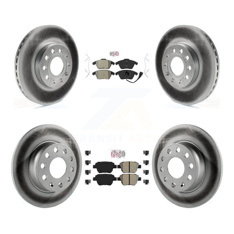 Transit Auto KGA-101989 Disc Brake Kit for 2013-2016 Volkswagen Beetle - Front and Rear