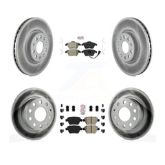 Transit Auto KGA-101993 Disc Brake Kit for 2017-2018 Volkswagen Jetta - Front and Rear
