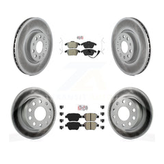 Transit Auto KGA-101999 Disc Brake Kit for 2017-2018 Volkswagen Jetta - Front and Rear