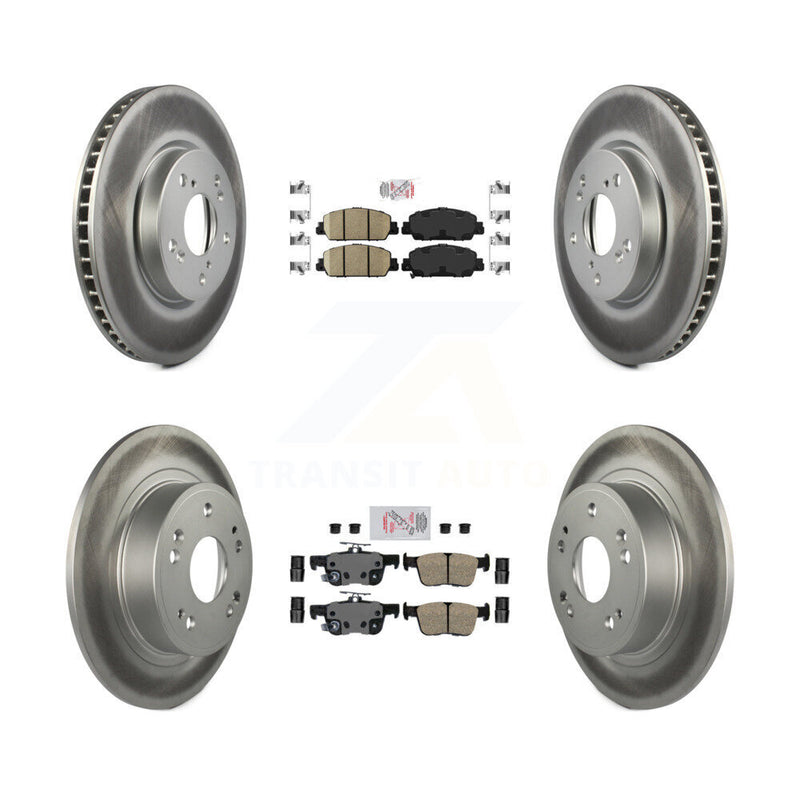 Transit Auto KGA-102005 Disc Brake Kit for 2018-2024 Honda Accord - Front and Rear