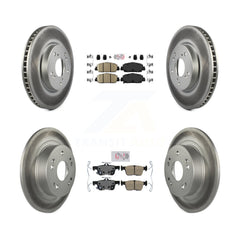 Transit Auto KGA-102006 Disc Brake Kit for 2018-2024 Honda Accord - Front and Rear