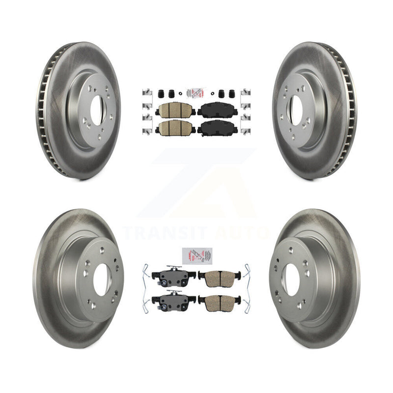 Transit Auto KGA-102006 Disc Brake Kit for 2018-2024 Honda Accord - Front and Rear