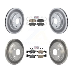 Transit Auto KGA-102008 Disc Brake Kit for 2020-2021 Honda Civic - Front and Rear