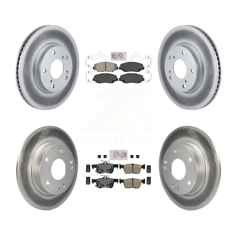 Transit Auto KGA-102008 Disc Brake Kit for 2020-2021 Honda Civic - Front and Rear