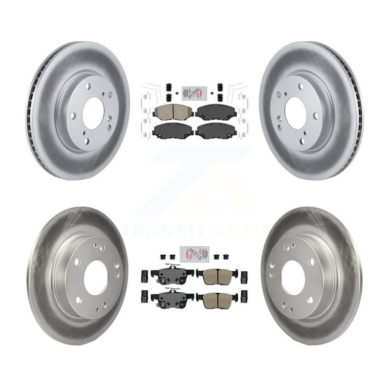 Transit Auto KGA-102009 Disc Brake Kit for 2020-2021 Honda Civic - Front and Rear