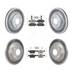 Transit Auto KGA-102011 Disc Brake Kit for 2016-2021 Honda Civic - Front and Rear