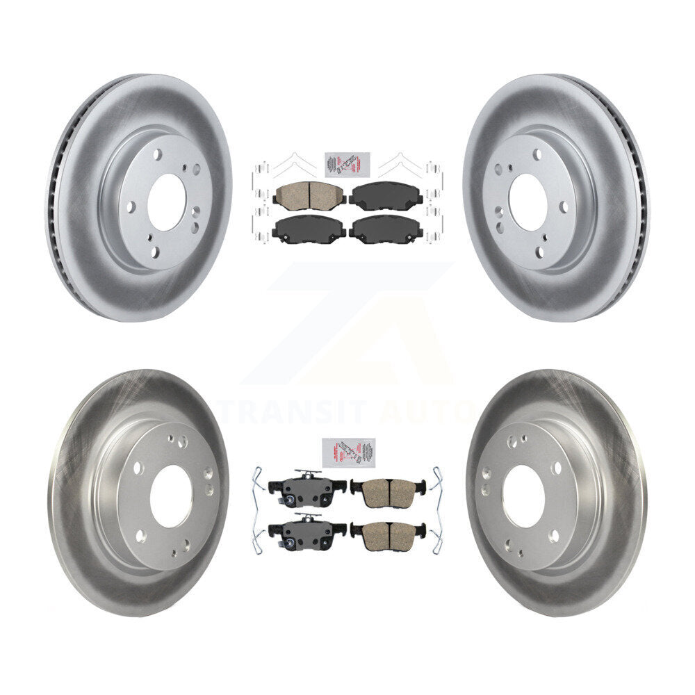 Transit Auto KGA-102012 Disc Brake Kit for 2020-2021 Honda Civic - Front and Rear