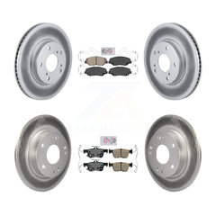 Transit Auto KGA-102012 Disc Brake Kit for 2020-2021 Honda Civic - Front and Rear