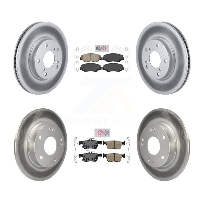 Transit Auto KGA-102012 Disc Brake Kit for 2020-2021 Honda Civic - Front and Rear