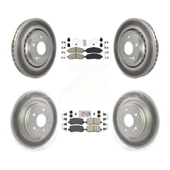 Transit Auto KGA-102014 Disc Brake Kit for 2017-2020 Acura MDX - Front and Rear