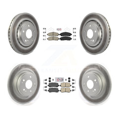 Transit Auto KGA-102015 Disc Brake Kit for 2017-2020 Acura MDX - Front and Rear