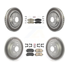 Transit Auto KGA-102017 Disc Brake Kit for 2017-2020 Acura MDX - Front and Rear