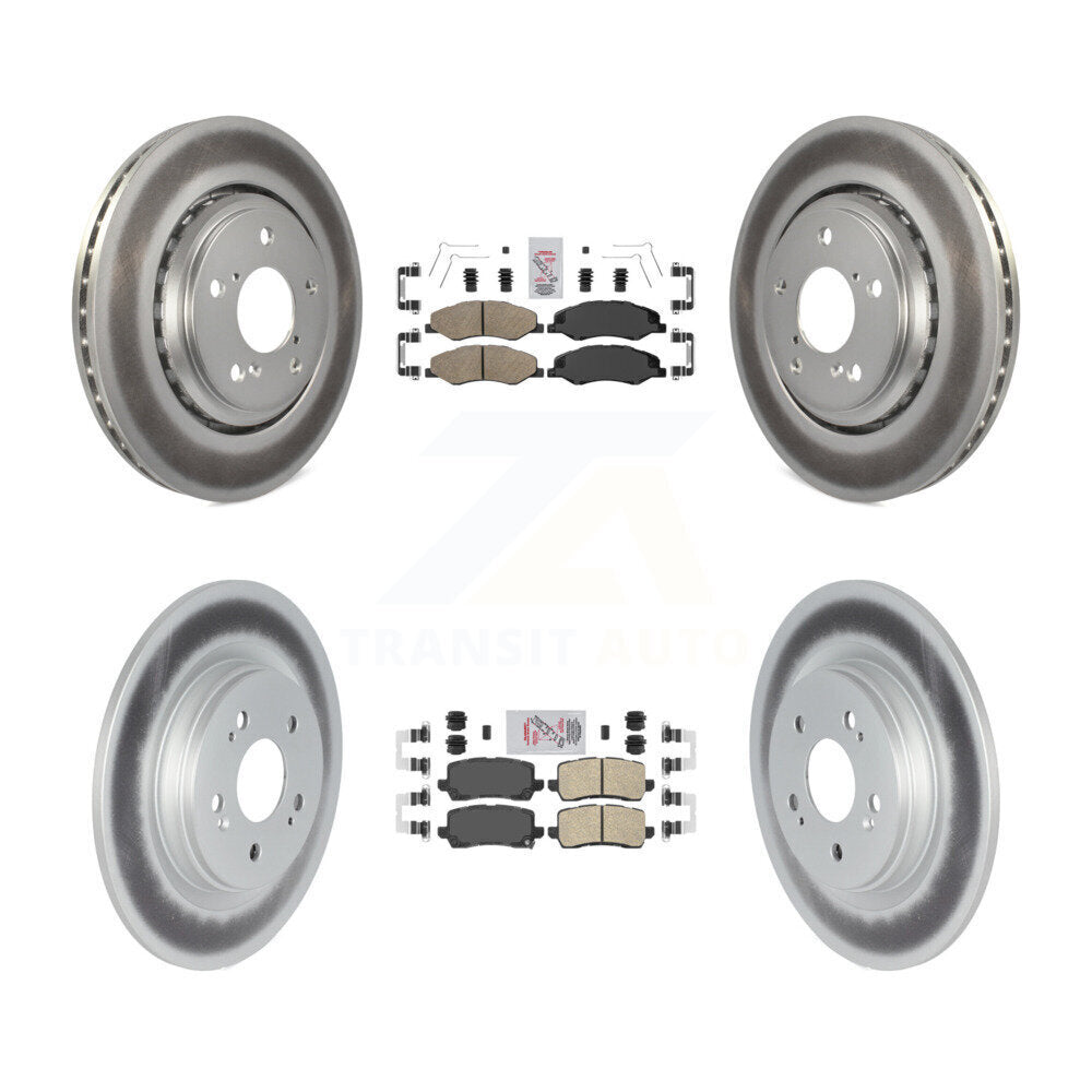Transit Auto KGA-102018 Disc Brake Kit for 2018-2020 Honda Odyssey - Front and Rear