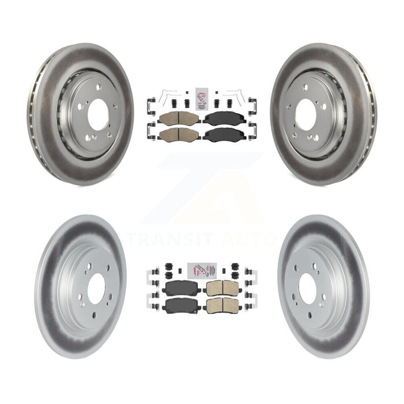 Transit Auto KGA-102018 Disc Brake Kit for 2018-2020 Honda Odyssey - Front and Rear