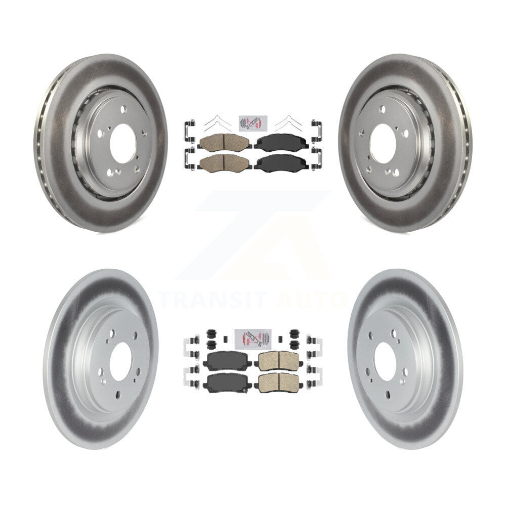 Transit Auto KGA-102019 Disc Brake Kit for 2018-2020 Honda Odyssey - Front and Rear