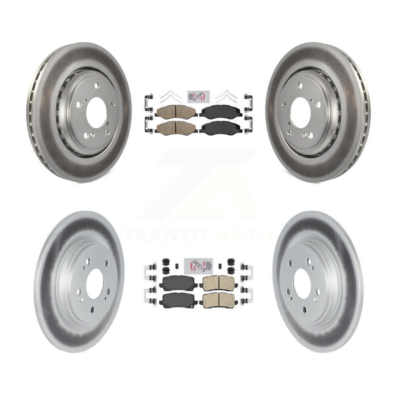 Transit Auto KGA-102019 Disc Brake Kit for 2018-2020 Honda Odyssey - Front and Rear