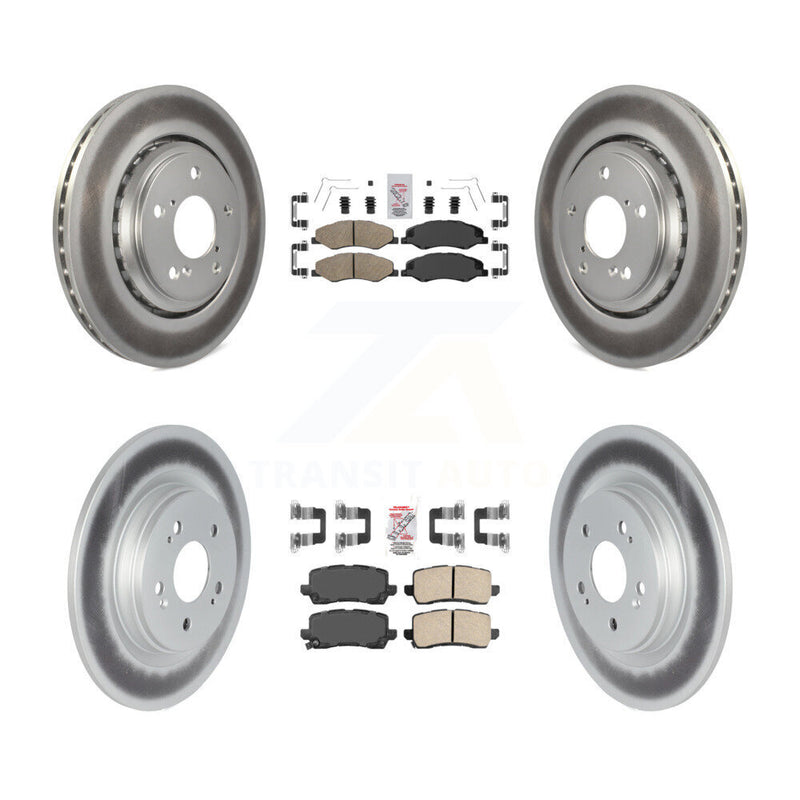 Transit Auto KGA-102020 Disc Brake Kit for 2018-2020 Honda Odyssey - Front and Rear