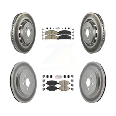 Transit Auto KGA-102037 Disc Brake Kit for 2012-2019 Ford Taurus, Lincoln MKT and More - Front and Rear