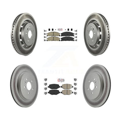 Transit Auto KGA-102057 Disc Brake Kit for 2012-2019 Ford Taurus, Lincoln MKT and More - Front and Rear