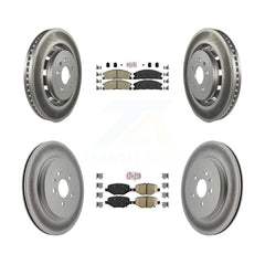 Transit Auto KGA-102066 Disc Brake Kit for 2012-2019 Ford Taurus, Ford Explorer and More - Front and Rear