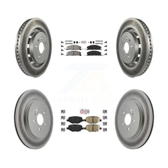 Transit Auto KGA-102077 Disc Brake Kit for 2012-2019 Ford Taurus, Ford Explorer and More - Front and Rear
