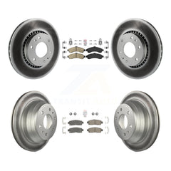 Transit Auto KGA-102084 Disc Brake Kit for 2002-2006 Isuzu Ascender, GMC Envoy and More - Front and Rear