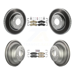 Transit Auto KGA-102085 Disc Brake Kit for 2002-2006 Isuzu Ascender, GMC Envoy and More - Front and Rear