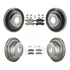 Transit Auto KGA-102086 Disc Brake Kit for 2006-2009 GMC Envoy, Saab 9-7x and More - Front and Rear