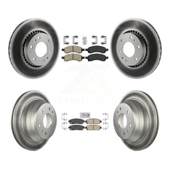 Transit Auto KGA-102088 Disc Brake Kit for 2006-2009 GMC Envoy, Saab 9-7x and More - Front and Rear