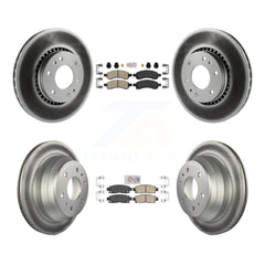 Transit Auto KGA-102089 Disc Brake Kit for 2006-2009 GMC Envoy, Saab 9-7x and More - Front and Rear