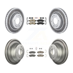 Transit Auto KGA-102093 Disc Brake Kit for 2006-2009 GMC Envoy, Isuzu Ascender and More - Front and Rear