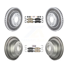 Transit Auto KGA-102095 Disc Brake Kit for 2006-2009 GMC Envoy, Isuzu Ascender and More - Front and Rear