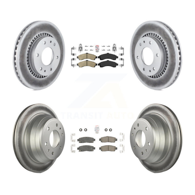 Transit Auto KGA-102096 Disc Brake Kit for 2006 Isuzu Ascender - Front and Rear