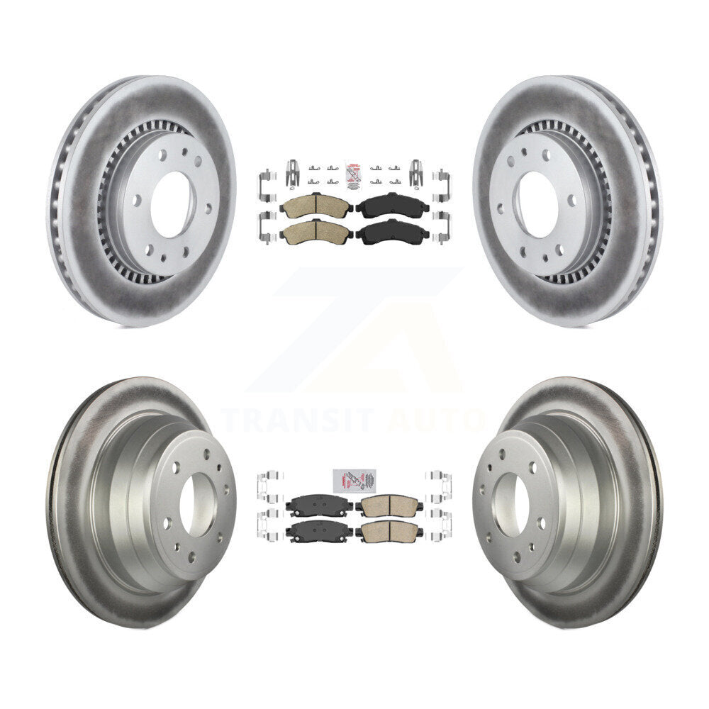 Transit Auto KGA-102097 Disc Brake Kit for 2006 Isuzu Ascender - Front and Rear
