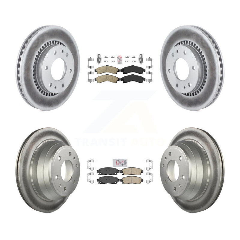 Transit Auto KGA-102097 Disc Brake Kit for 2006 Isuzu Ascender - Front and Rear