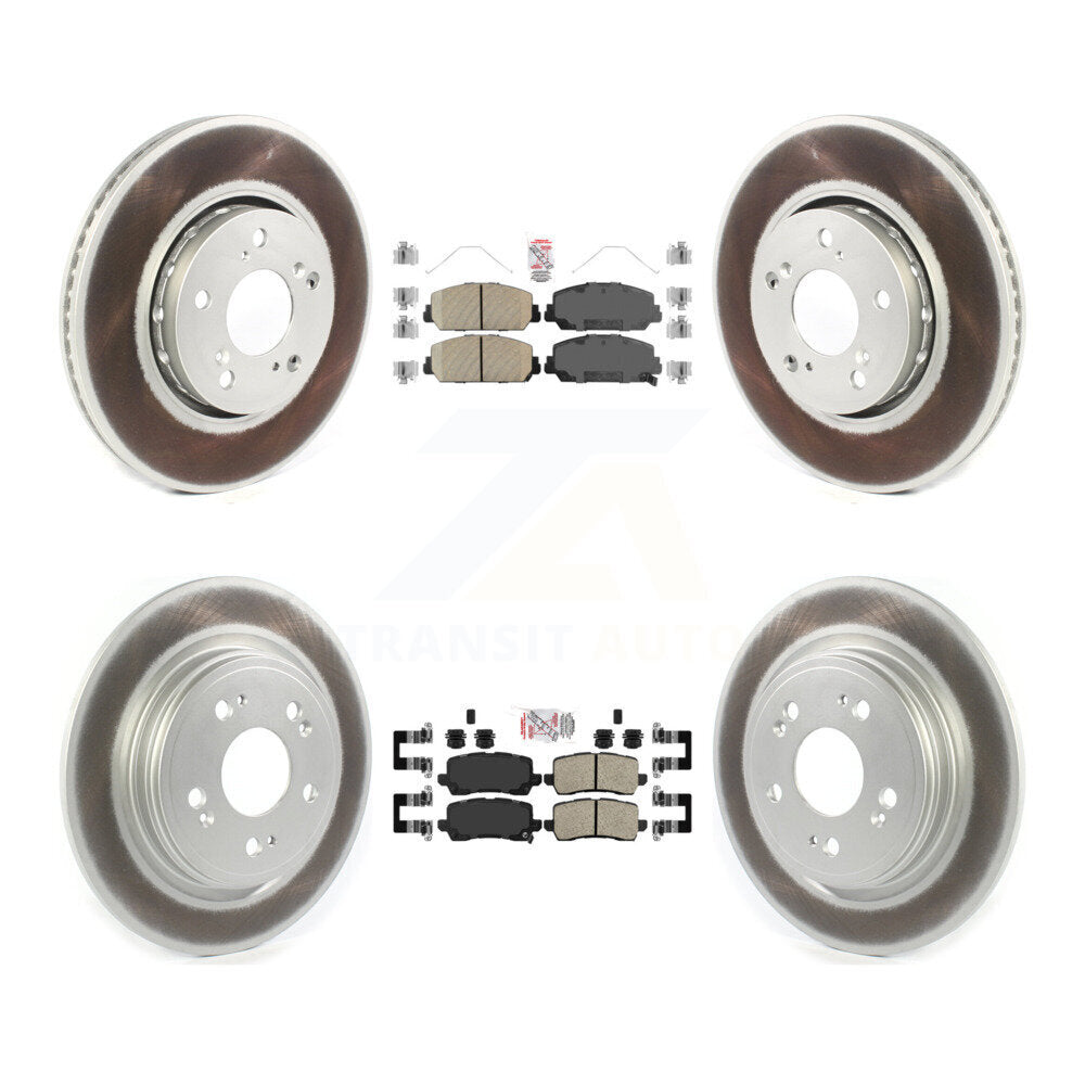 Transit Auto KGA-102098 Disc Brake Kit for 2014-2020 Acura RLX - Front and Rear
