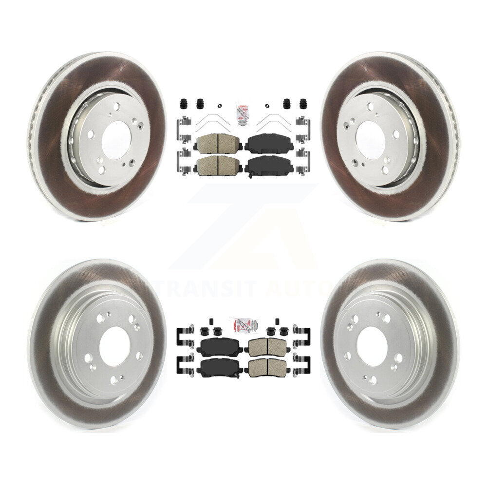 Transit Auto KGA-102099 Disc Brake Kit for 2014-2020 Acura RLX - Front and Rear