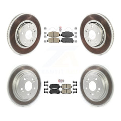 Transit Auto KGA-102102 Disc Brake Kit for 2014-2020 Acura RLX - Front and Rear