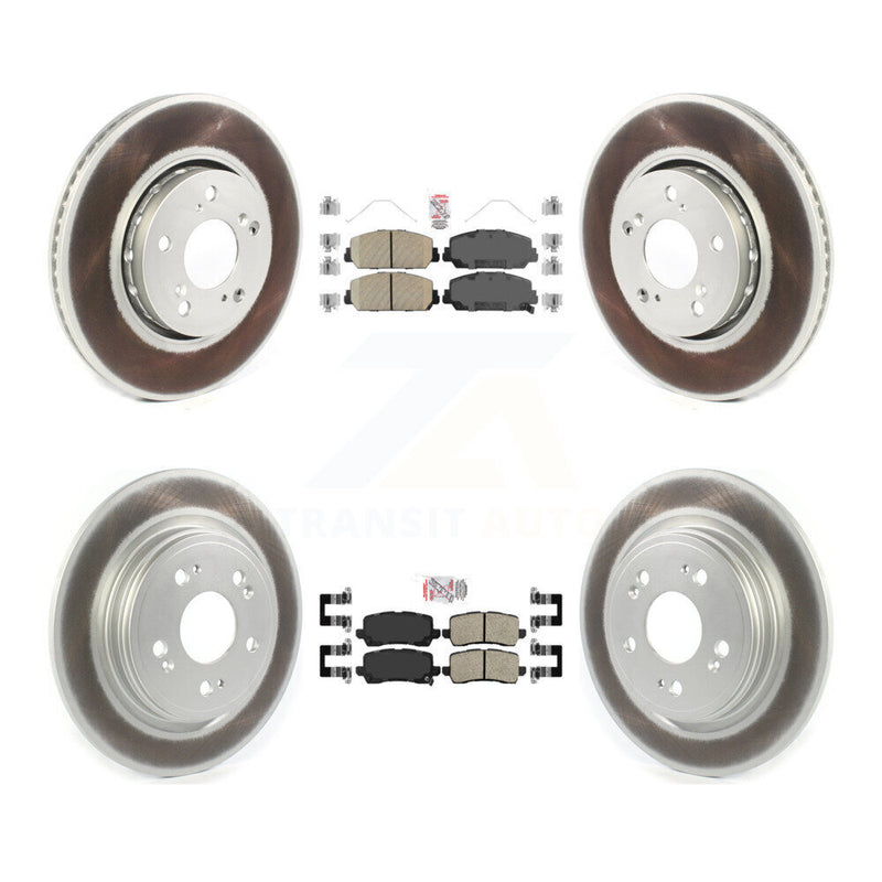 Transit Auto KGA-102102 Disc Brake Kit for 2014-2020 Acura RLX - Front and Rear