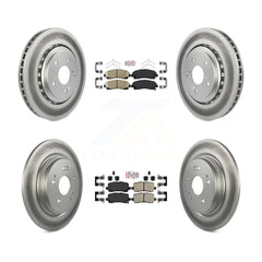 Transit Auto KGA-102107 Disc Brake Kit for 2015-2020 Acura TLX - Front and Rear