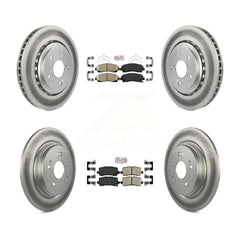 Transit Auto KGA-102109 Disc Brake Kit for 2015-2020 Acura TLX - Front and Rear