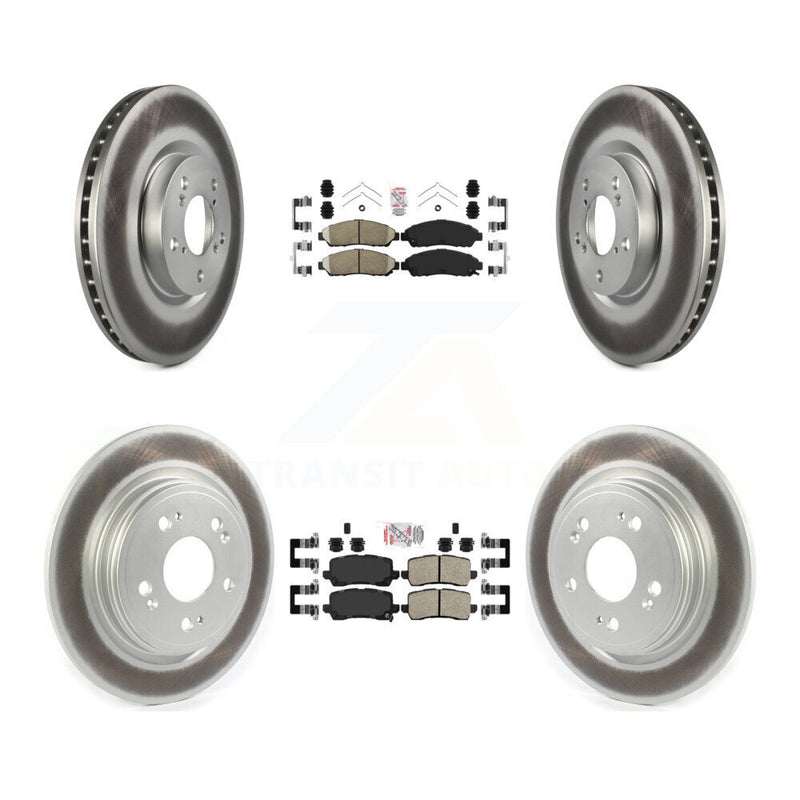 Transit Auto KGA-102110 Disc Brake Kit for 2014-2020 Acura RLX - Front and Rear