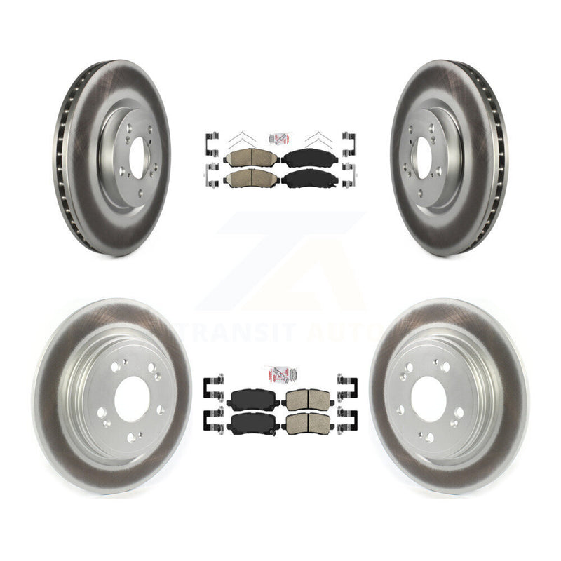 Transit Auto KGA-102113 Disc Brake Kit for 2014-2020 Acura RLX - Front and Rear