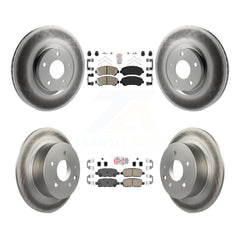 Transit Auto KGA-102120 Disc Brake Kit for 2007-2012 Nissan Sentra - Front and Rear
