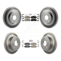 Transit Auto KGA-102125 Disc Brake Kit for 2007-2012 Nissan Sentra - Front and Rear