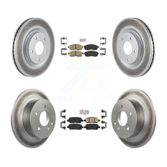 Transit Auto KGA-102130 Disc Brake Kit for 2011-2017 Nissan Juke - Front and Rear