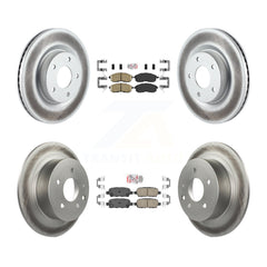 Transit Auto KGA-102135 Disc Brake Kit for 2007-2009 Nissan Altima - Front and Rear